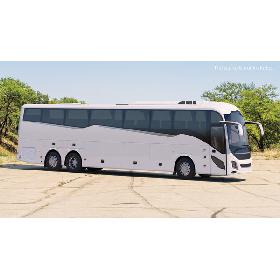 Luxury Coach Tour Bus Rigged 3D model
